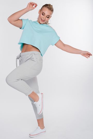 Летние брюки-бананы Артикул 71121-12