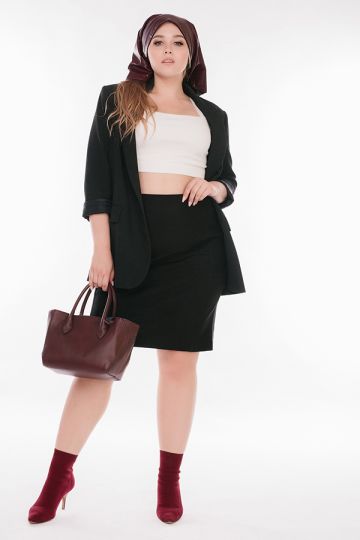 Женская юбка Артикул Ю11-100 трикотаж