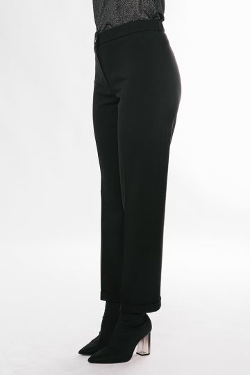 Классические брюки Артикул 971 (черный габардин)