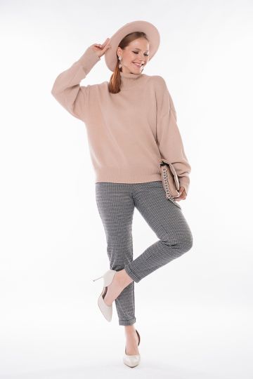 Классические брюки Артикул 137-785/1 (трикотаж)