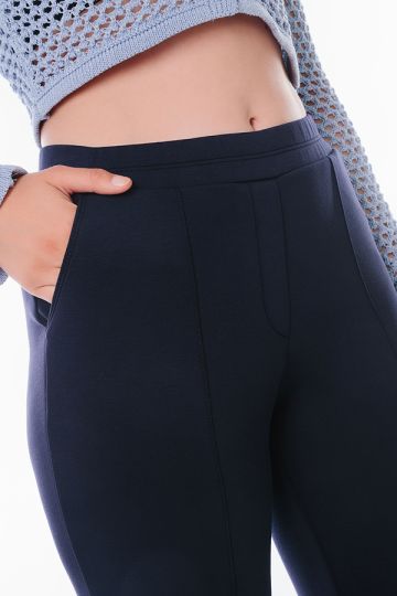 Классические брюки Артикул 147-09/1 (синий неопрен)