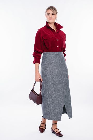 Классическая юбка Ю3-107