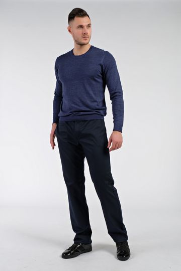 Брюки в классическом стиле без стрелок Артикул 05-190/1